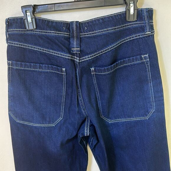 NEW Free People We The Free dark wash patch pocket jeans, 30 - Picture 6 of 9